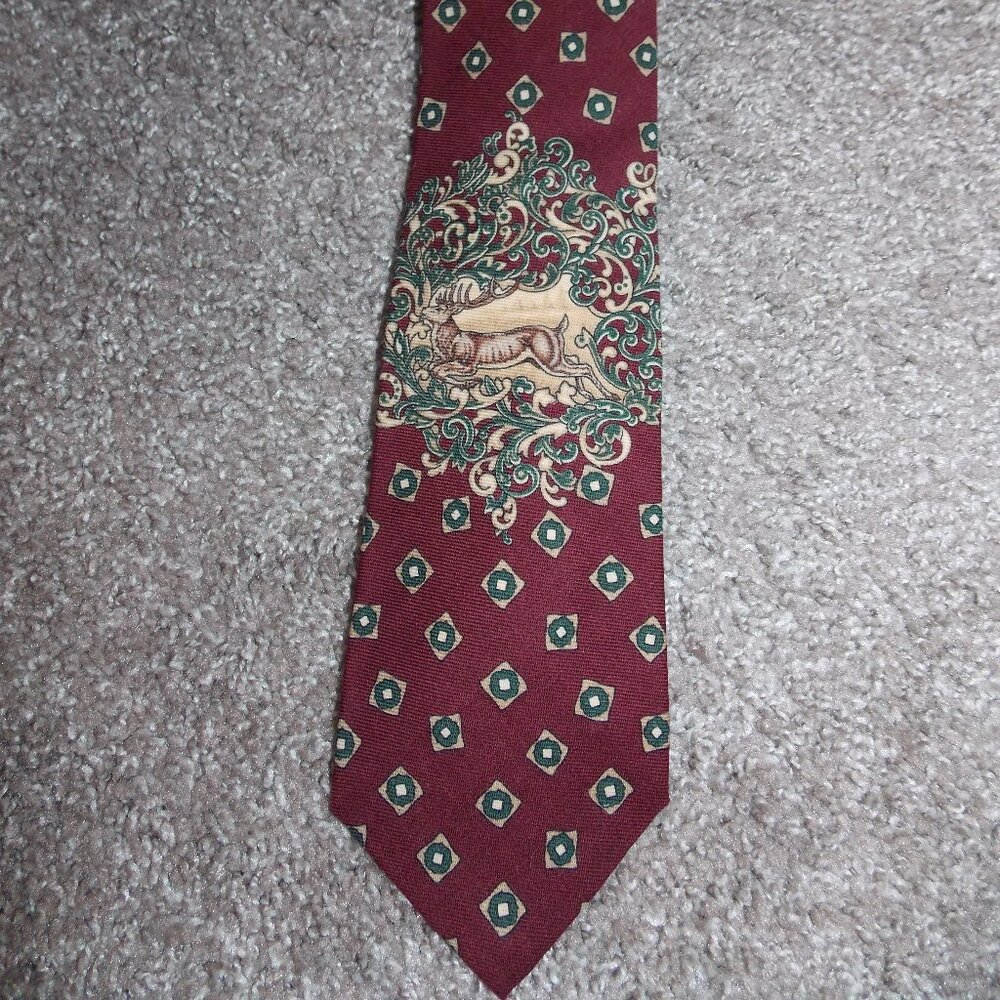 Vintage 100% Wool Ralph Lauren Polo Tie